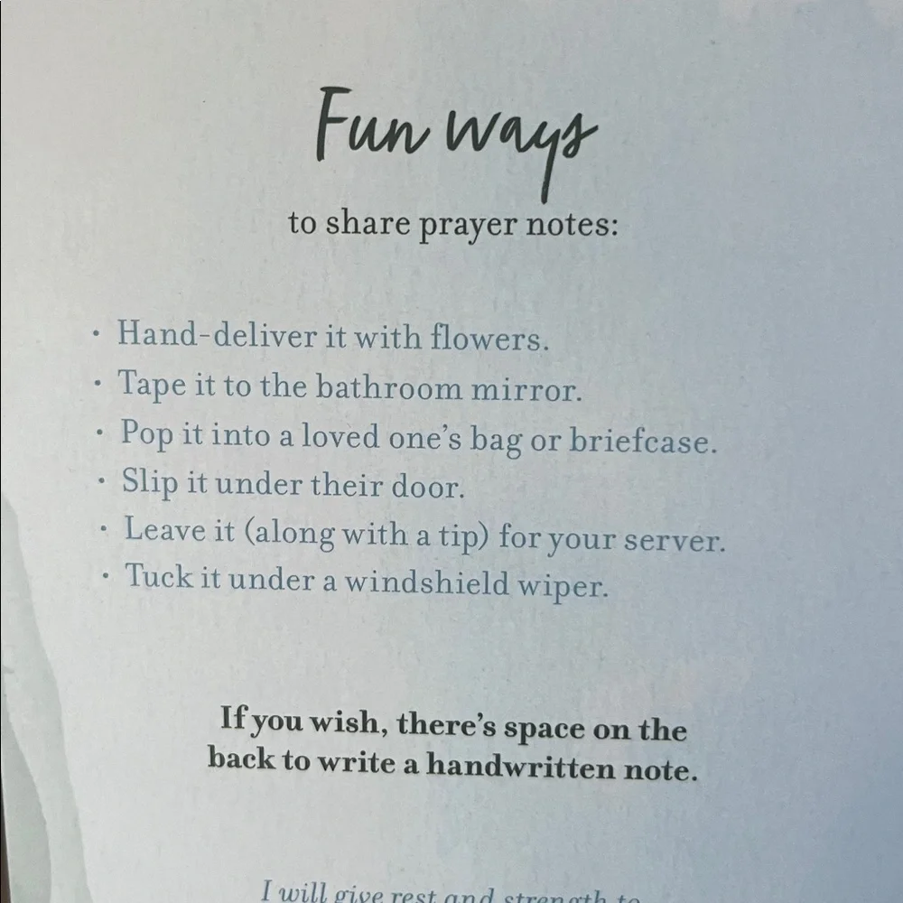 100 Pass-Along Notes of Encouragement Love by Max Lucado on Peace & Rest - Picture 8 of 8